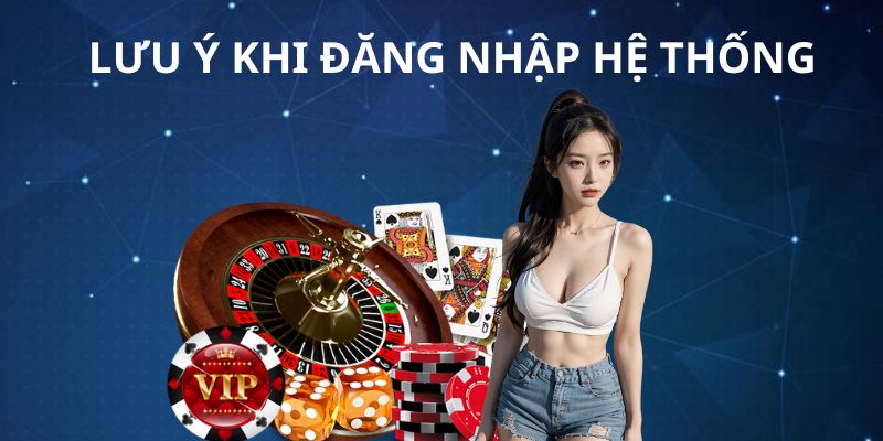 Chú ý quan trọng khi Login